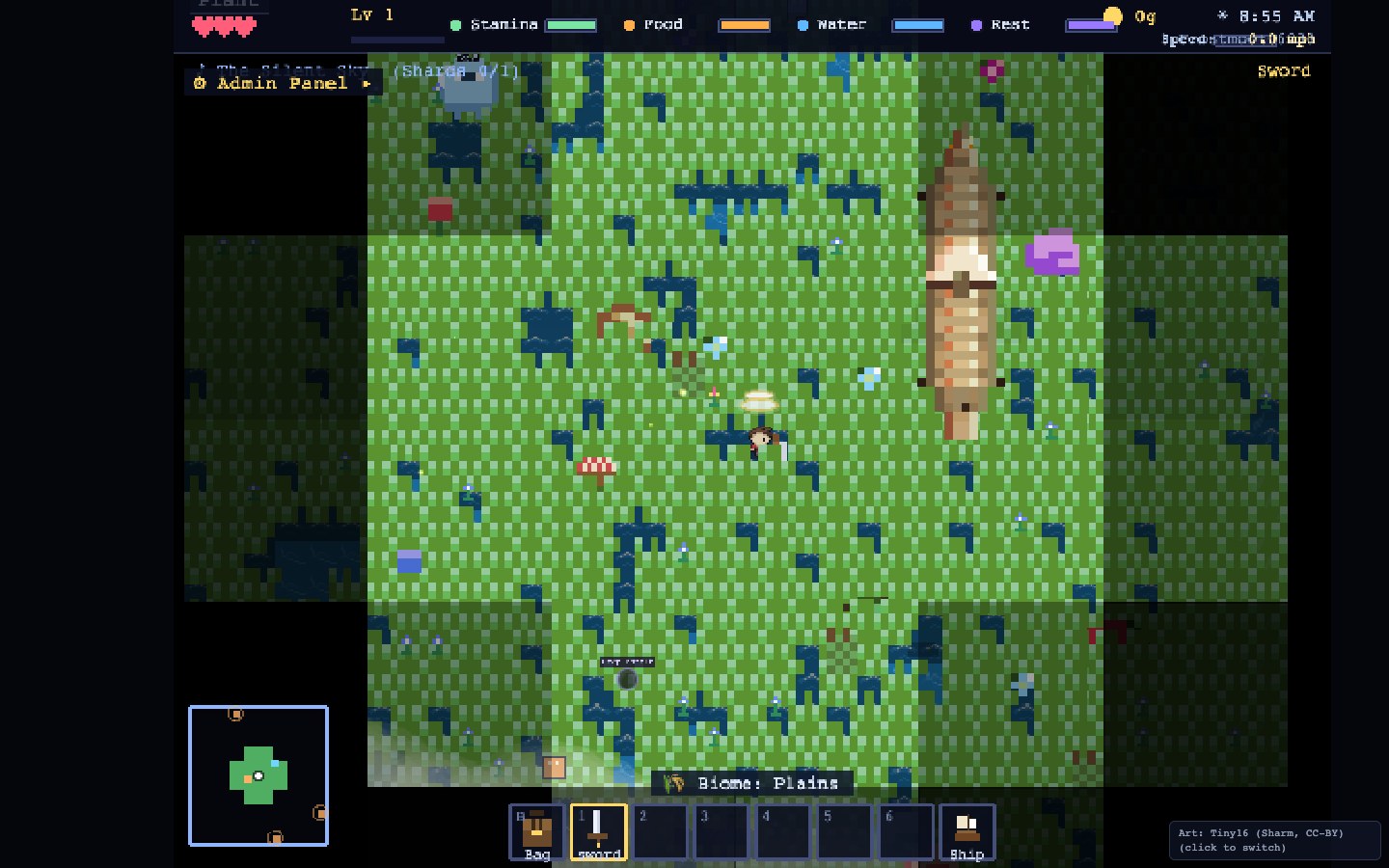 Screenshot of Noble and the Shattered Song